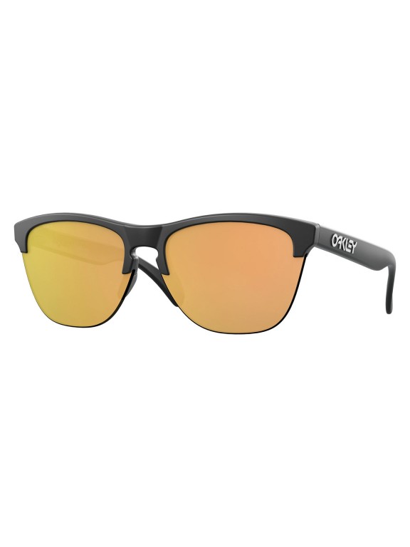 Óculos de Sol Oakley Frogskins Lite Matte Black W/Prizm Rose Gold Óculos de Sol Oakley Frogskins Lite Matte Black W/Prizm Rose Gold