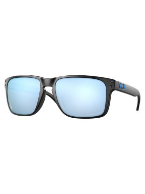 Oakley Holbrook Xl Matte Black Prizm Deep Water Polarized Sunglasses