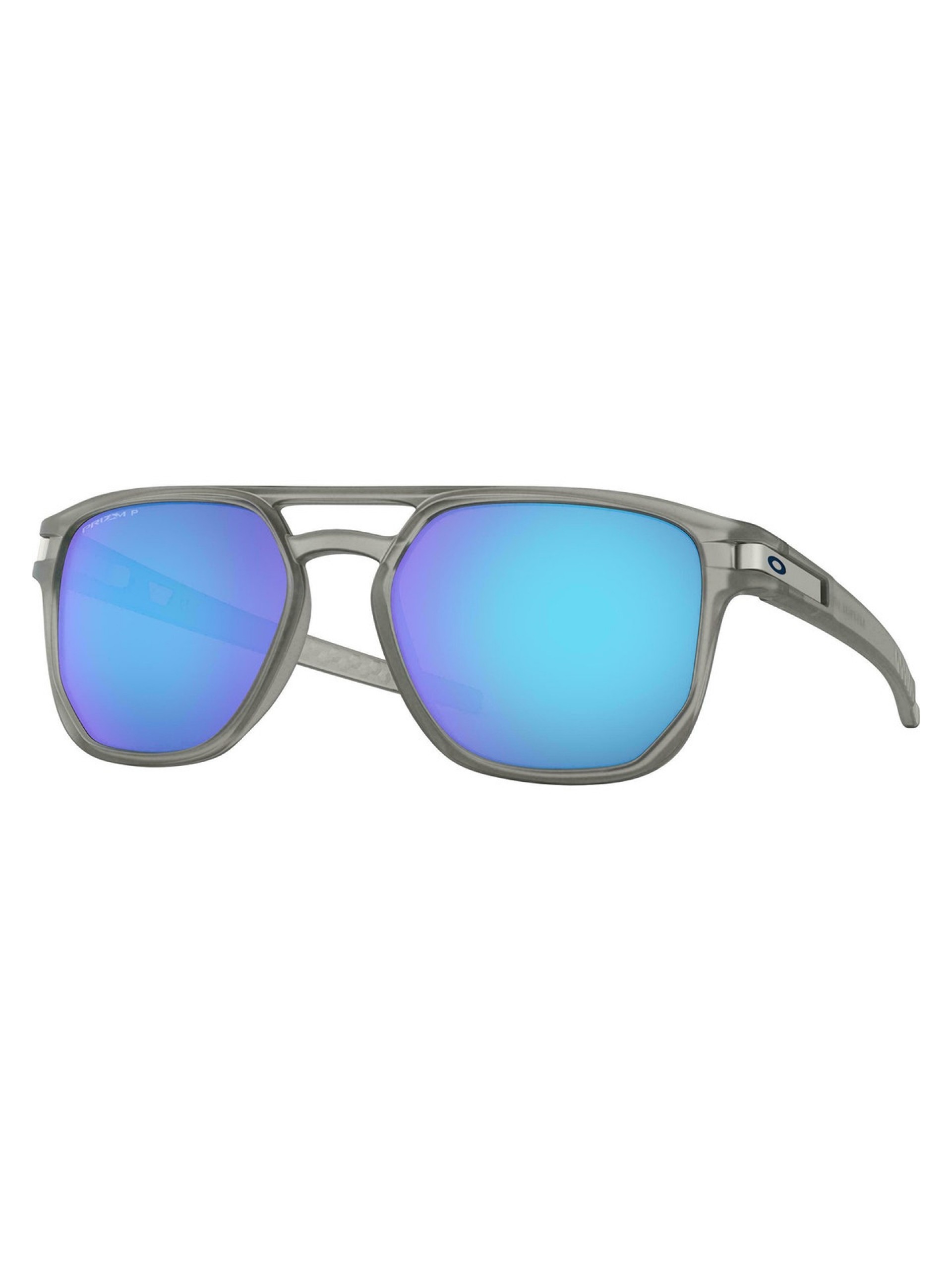 Oakley Latch Beta Matte Grey Ink w/ Prizm Sapphire Polarized Sunglasses