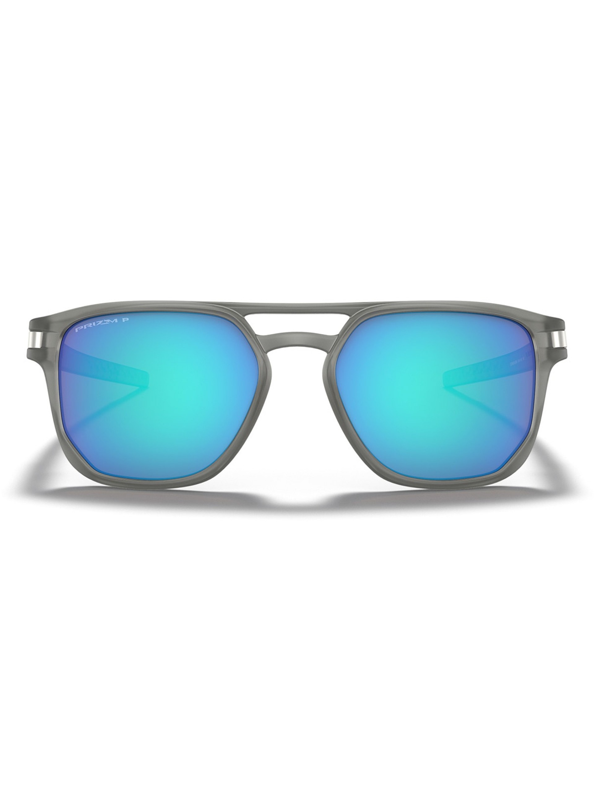 Oakley Latch Beta Matte Grey Ink w/ Prizm Sapphire Polarized Sunglasses
