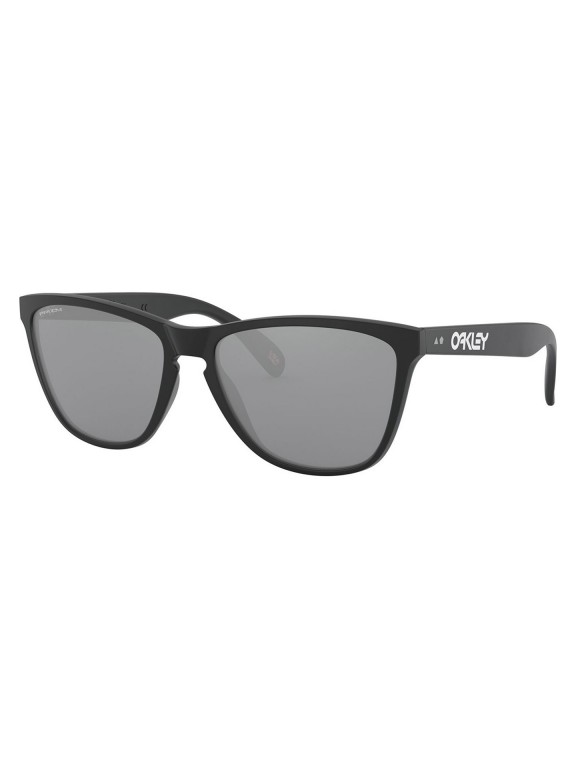 Óculos de Sol Oakley Frogskins 35Th Matte Black w/ Prizm Black Óculos de Sol Oakley Frogskins 35Th Matte Black w/ Prizm Black