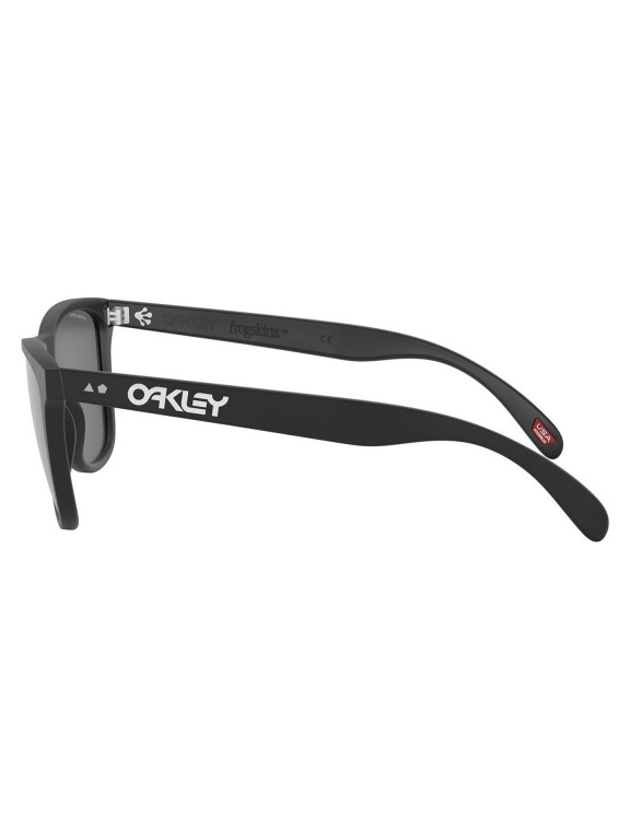 Óculos de Sol Oakley Frogskins 35Th Matte Black w/ Prizm Black Óculos de Sol Oakley Frogskins 35Th Matte Black w/ Prizm Black