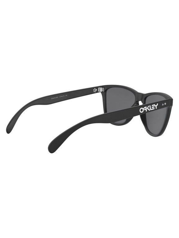 Óculos de Sol Oakley Frogskins 35Th Matte Black w/ Prizm Black Óculos de Sol Oakley Frogskins 35Th Matte Black w/ Prizm Black