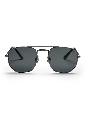 Chpo John Gunmetal / Black Sunglasses