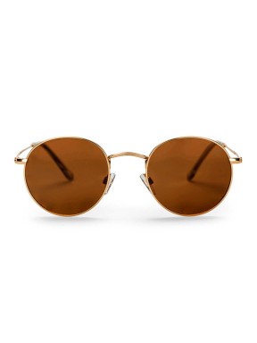 Chpo Liam Gold / Brown Sunglasses