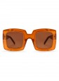 Óculos de Sol Chpo Bengan Mustard/Brown