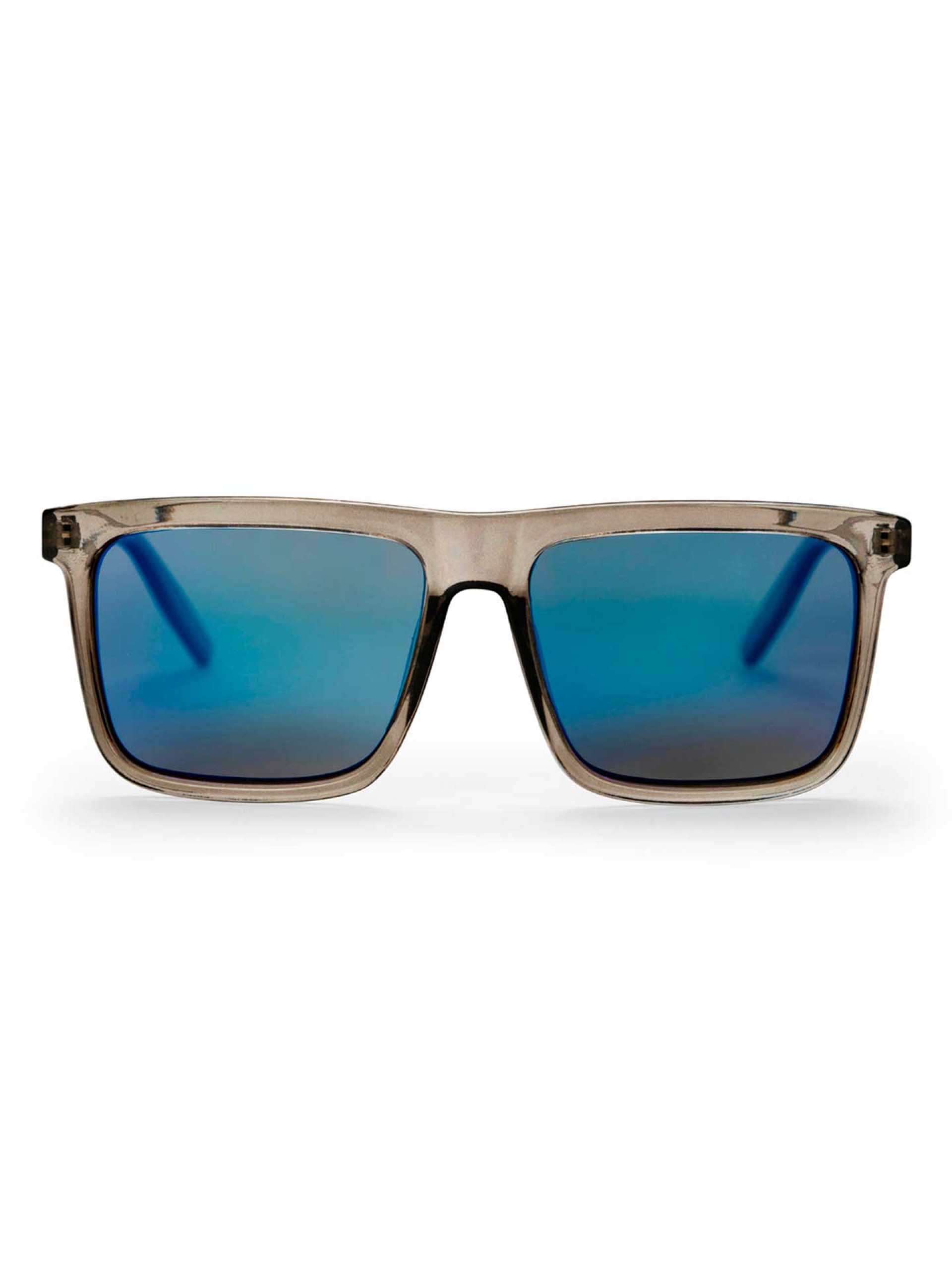 Chpo Bruce Grey / Blue Mirror Sunglasses