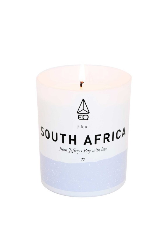 EQ South Africa Jeffreys Bay Scented Candle 190g EQ South Africa Jeffreys Bay Scented Candle 190g