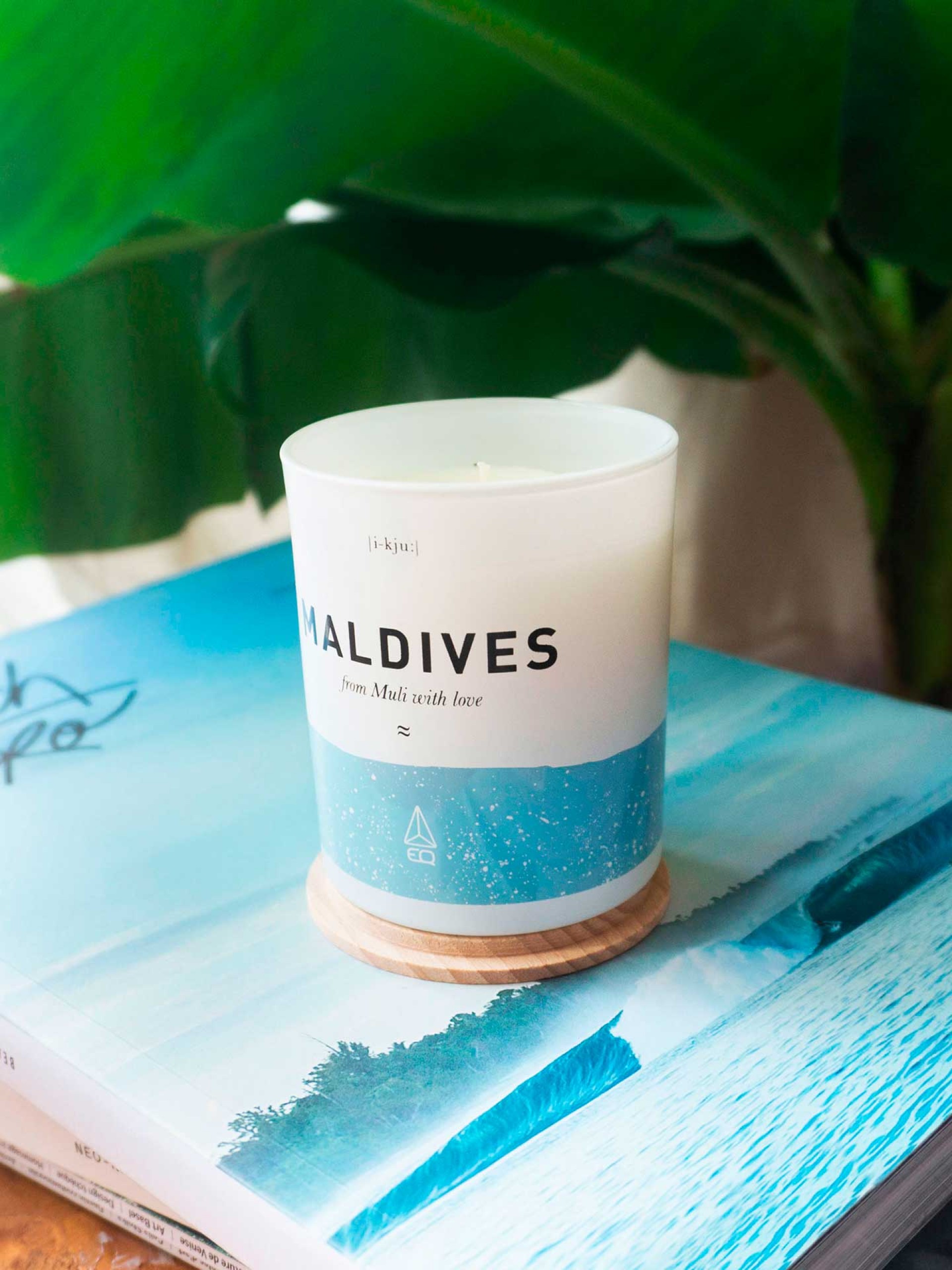 Vela Perfumada EQ Maldives Muli 190g