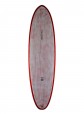 Prancha de Surf Moe 7'2" FCS II Thunderbolt Red