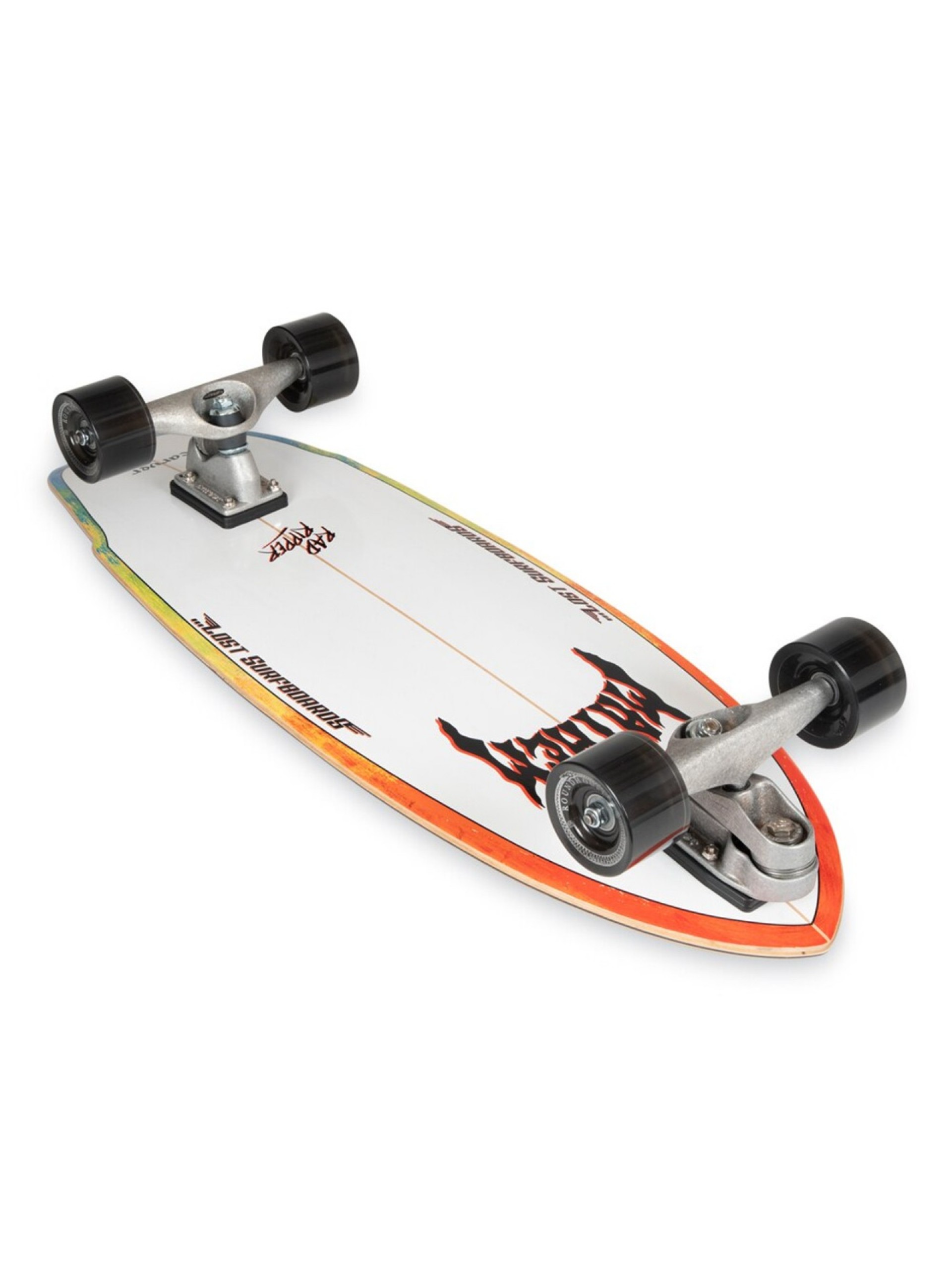 Carver Lost Rad Ripper 31" C7 Raw Skateboard