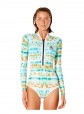 Fato de Surf Rip Curl G Bomb L/S Front Zip Spring Cheeky