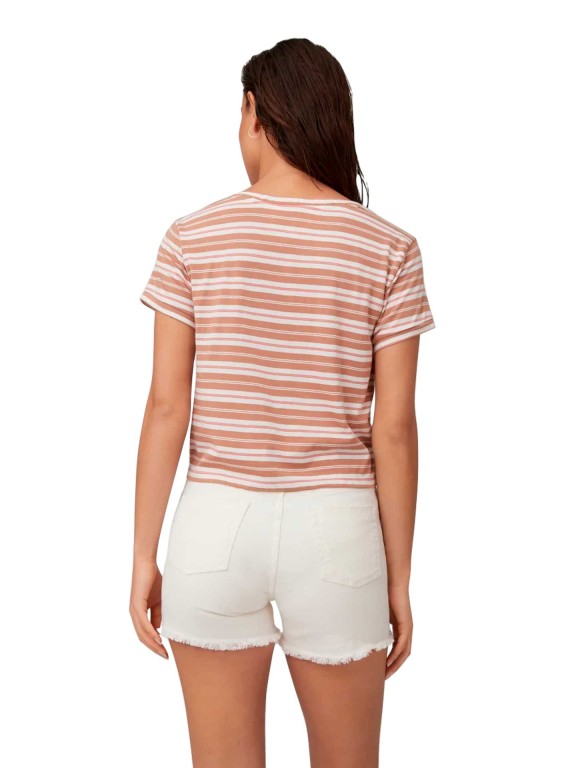 T-Shirt O'Neill Striped Knotted T-Shirt O'Neill Striped Knotted