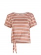 T-Shirt O'Neill Striped Knotted
