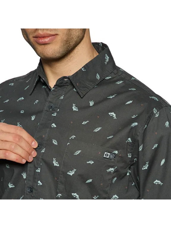 Camisa Salty Crew Bay Bass Camisa Salty Crew Bay Bass