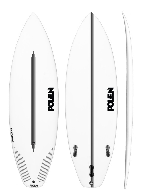 Prancha de Surf Polen Easy Dude 6'2" Futures Prancha de Surf Polen Easy Dude 6'2" Futures