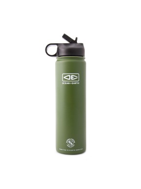 Ocean & Earth Flip Lid w/Straw 720ML Insulated Bottle