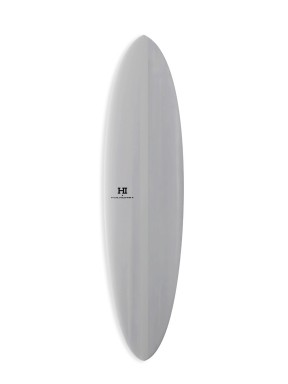 Mid 6 7'6" FCS II Surfboard Thunderbolt Red