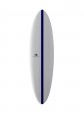 Prancha de Surf Mid 6 7'6" FCS II Thunderbolt Red