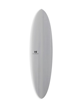 Mid 6 7'0" FCS II Surfboard Thunderbolt Red