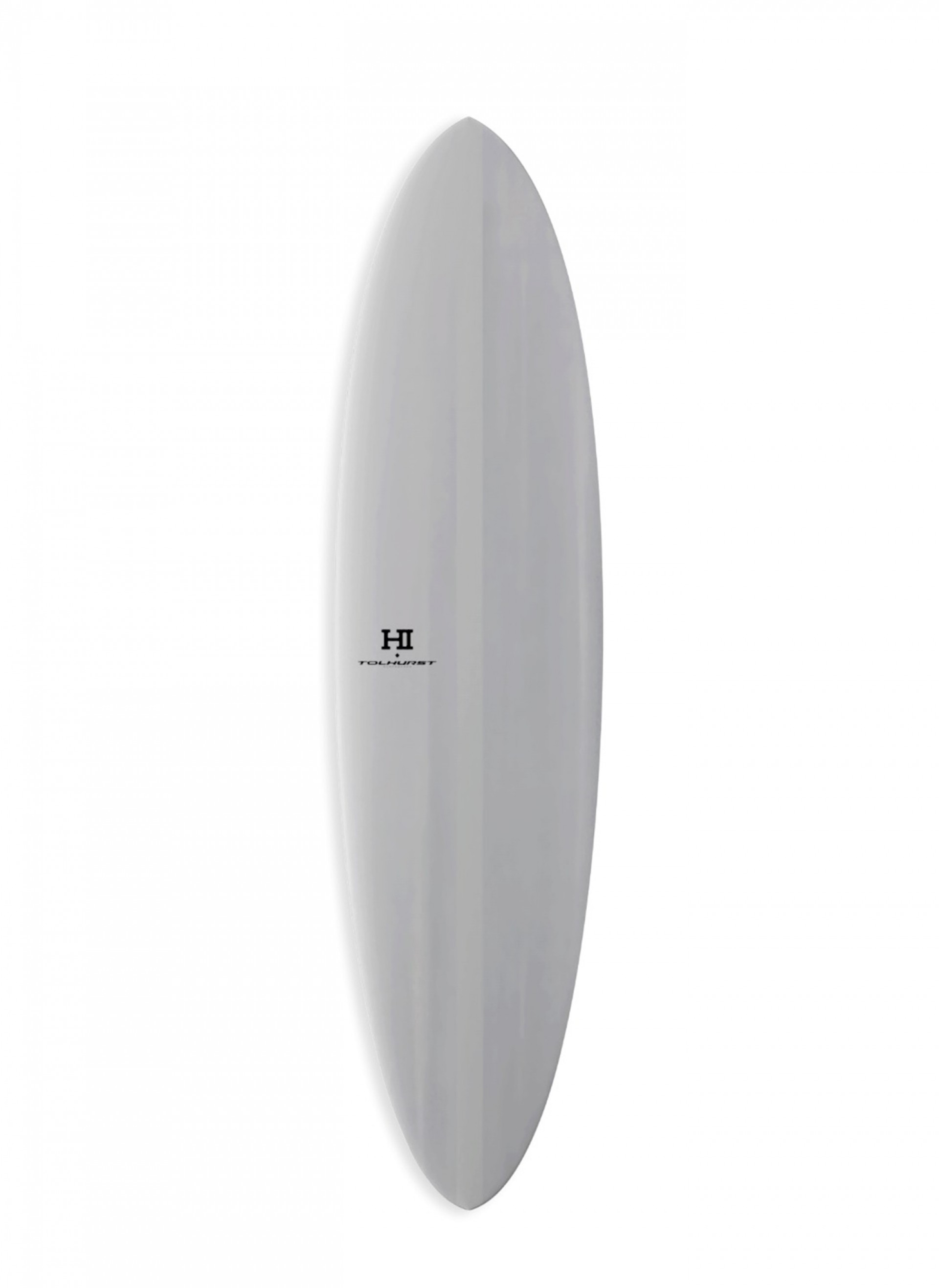 Mid 6 7'6" FCS II Surfboard Thunderbolt Red
