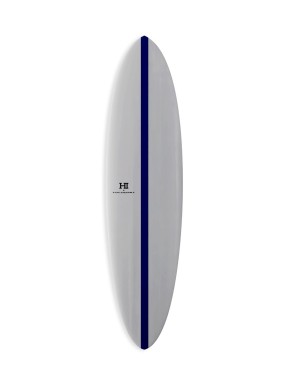 Mid 6 7'10" FCS II Surfboard Thunderbolt Red