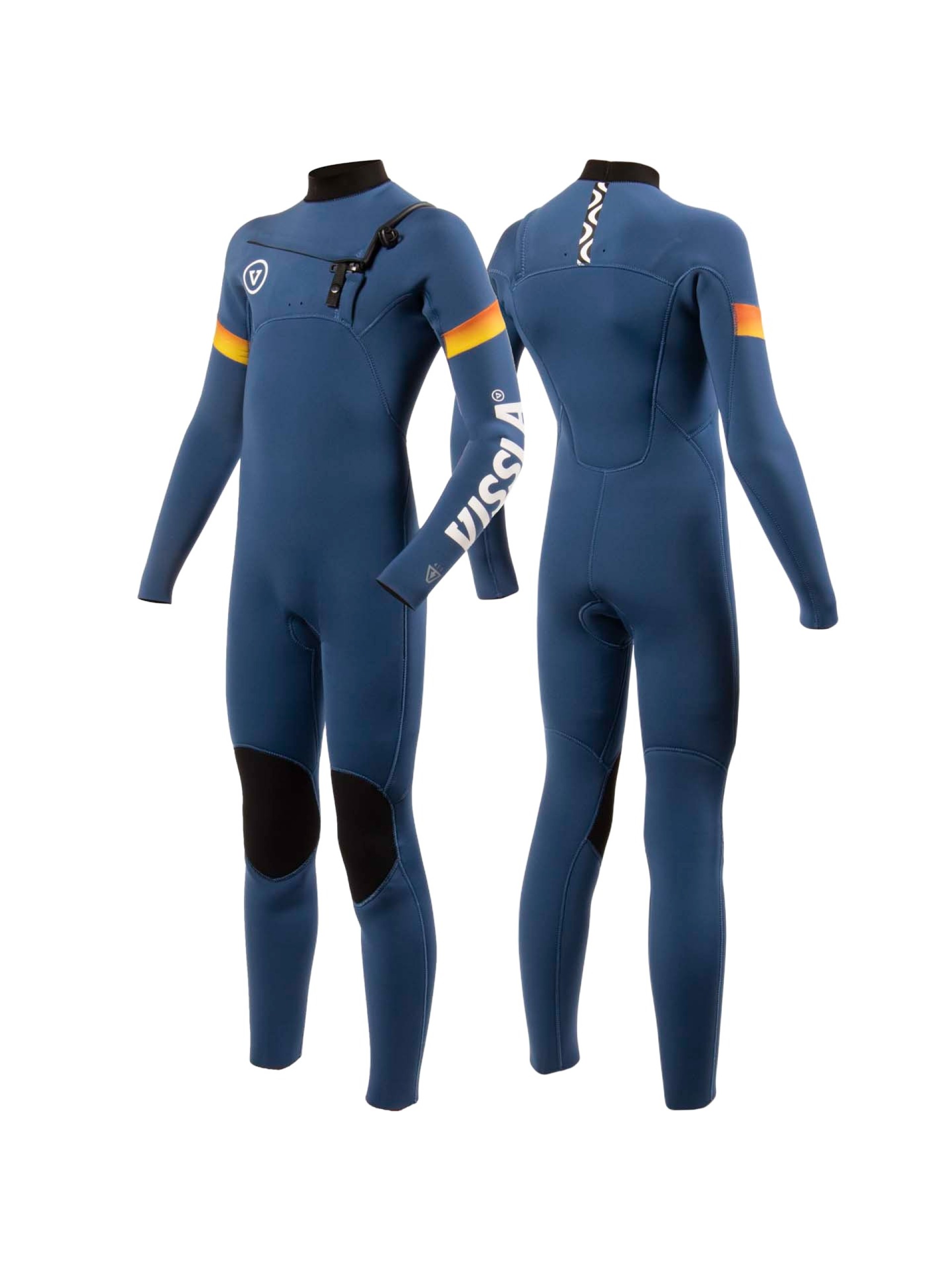 Fato de Surf Vissla 7 Seas Raditude 4/3 Chest Zip