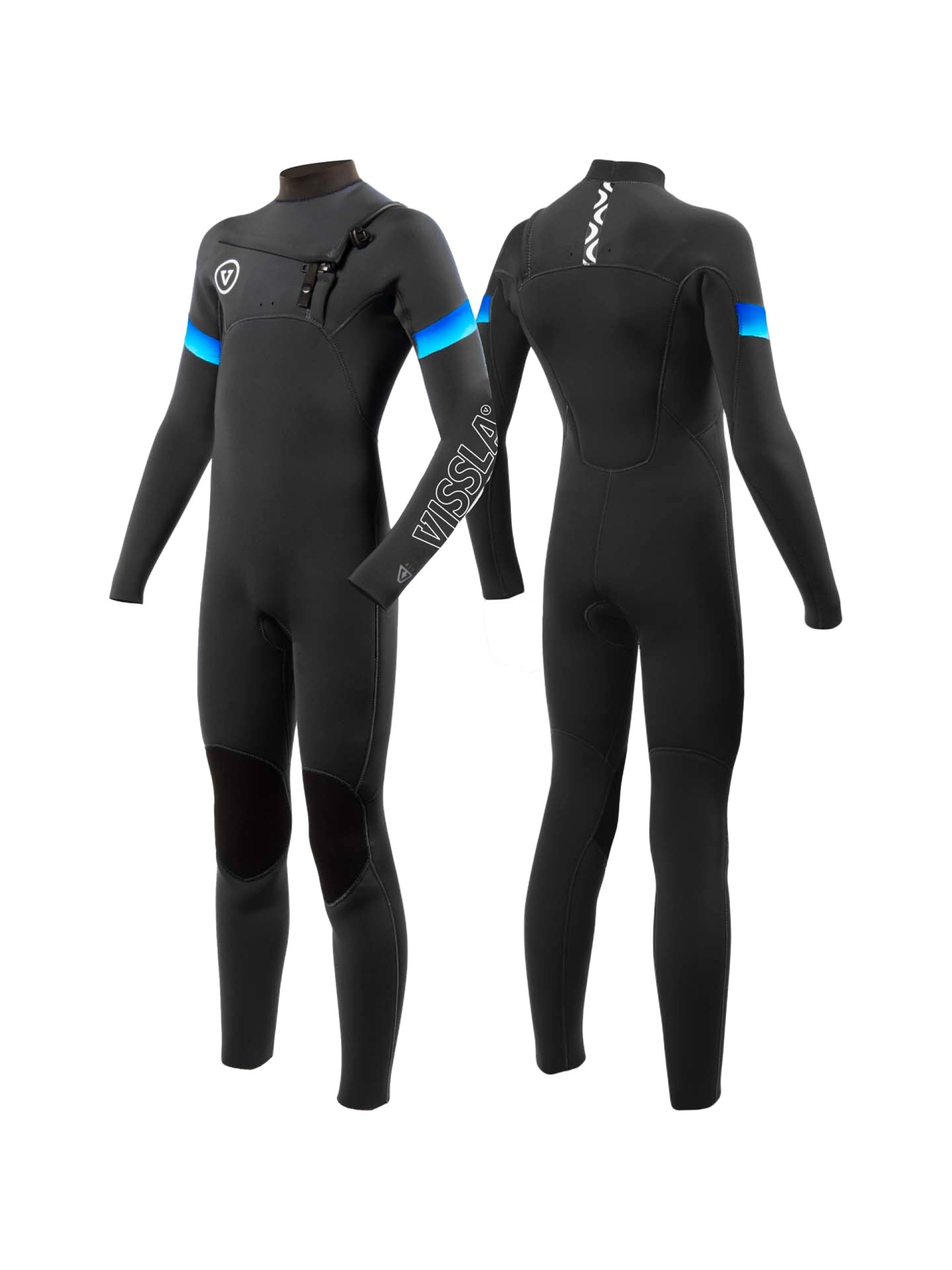 Fato de Surf Vissla 7 Seas Raditude 4/3 Chest Zip