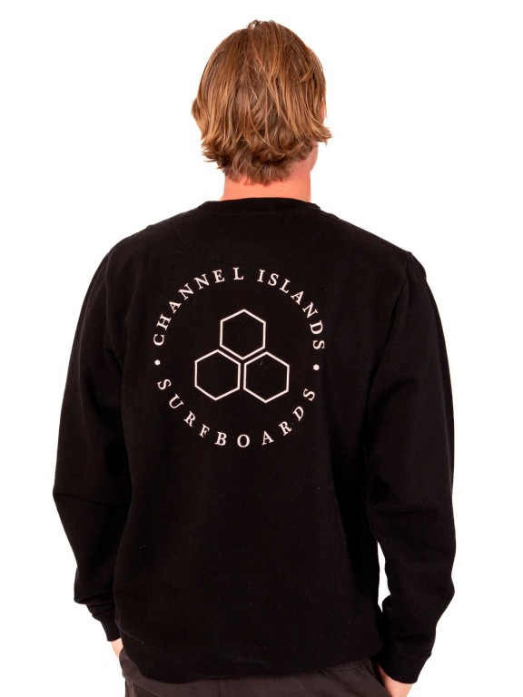 Sweatshirt Channel Islands Hex Circle 2.0 Sweatshirt Channel Islands Hex Circle 2.0