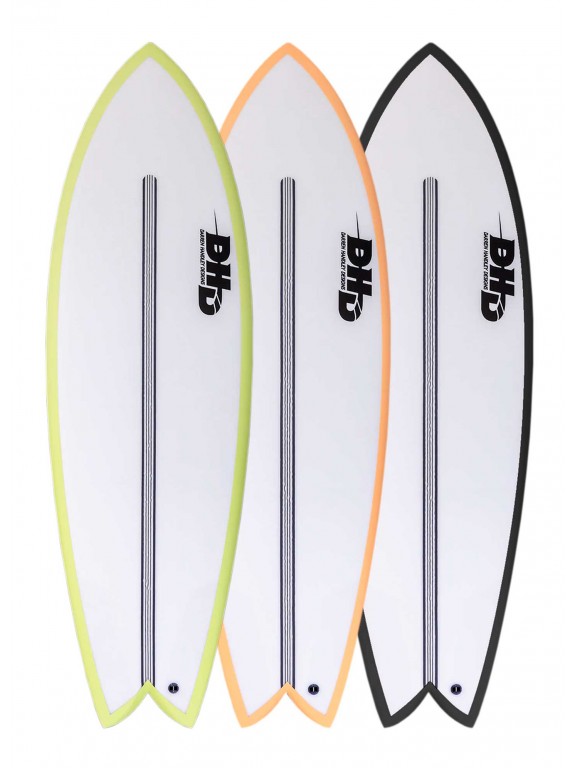 Prancha de Surf DHD Mini Twin EPS 5'5" FCS II Prancha de Surf DHD Mini Twin EPS 5'5" FCS II