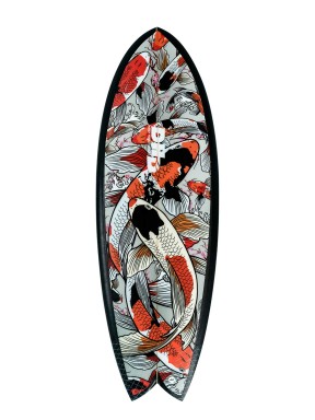 DHD Mini Twin 2 5'1" FCS II Surfboard
