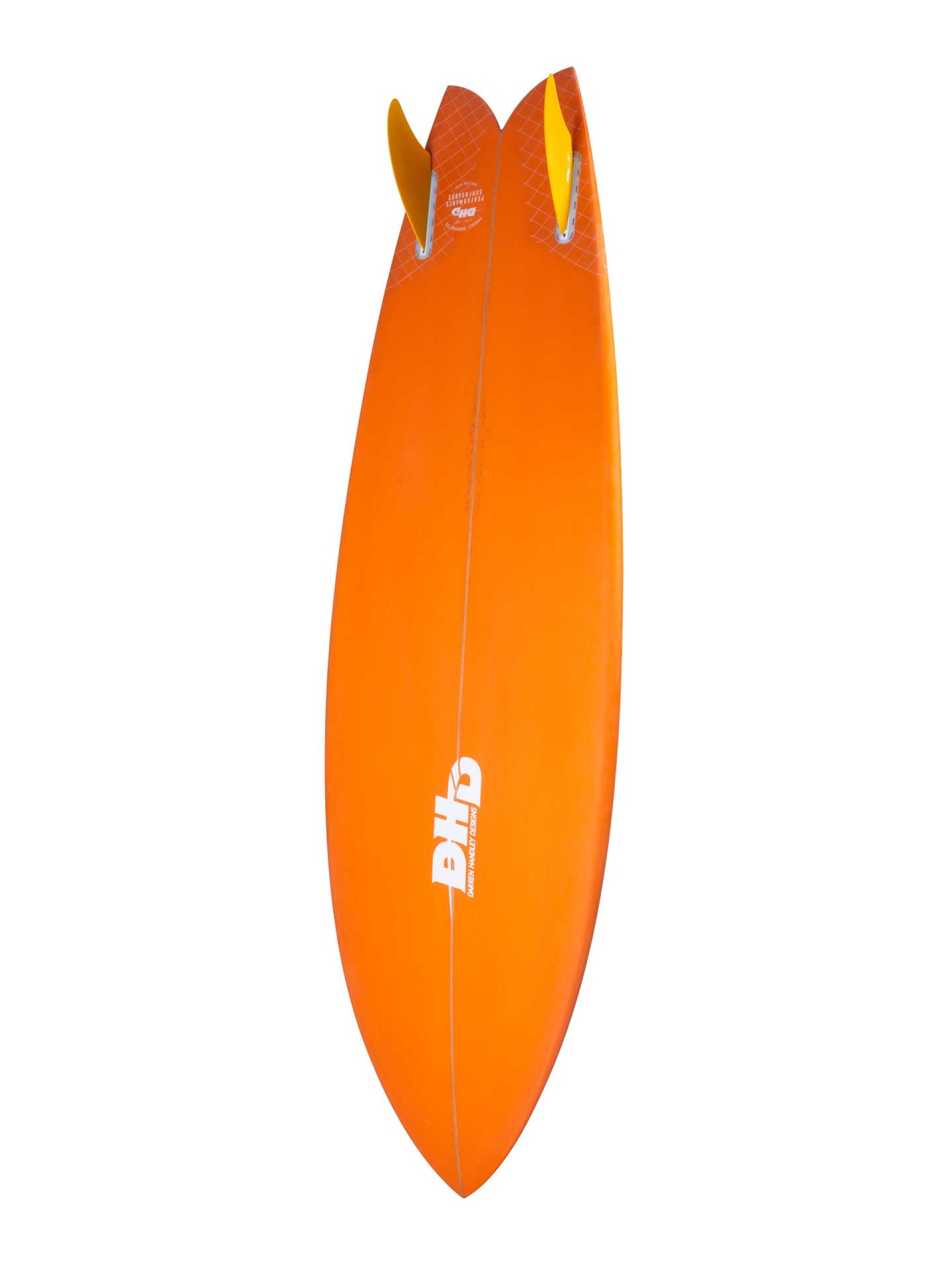 DHD Mini Twin 2 5'1" Futures Surfboard
