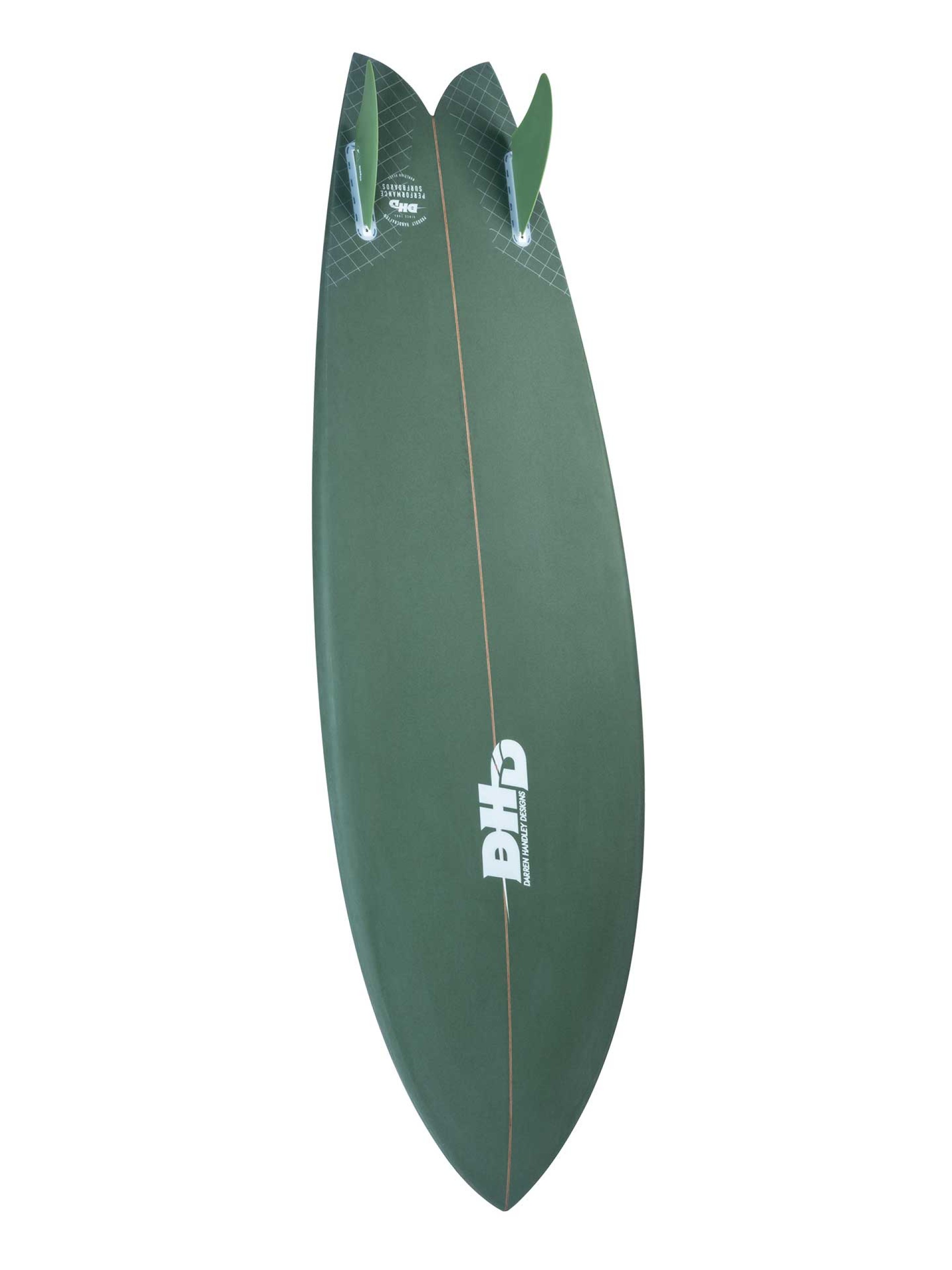 Prancha de Surf DHD Mini Twin 2 5'3" FCS II