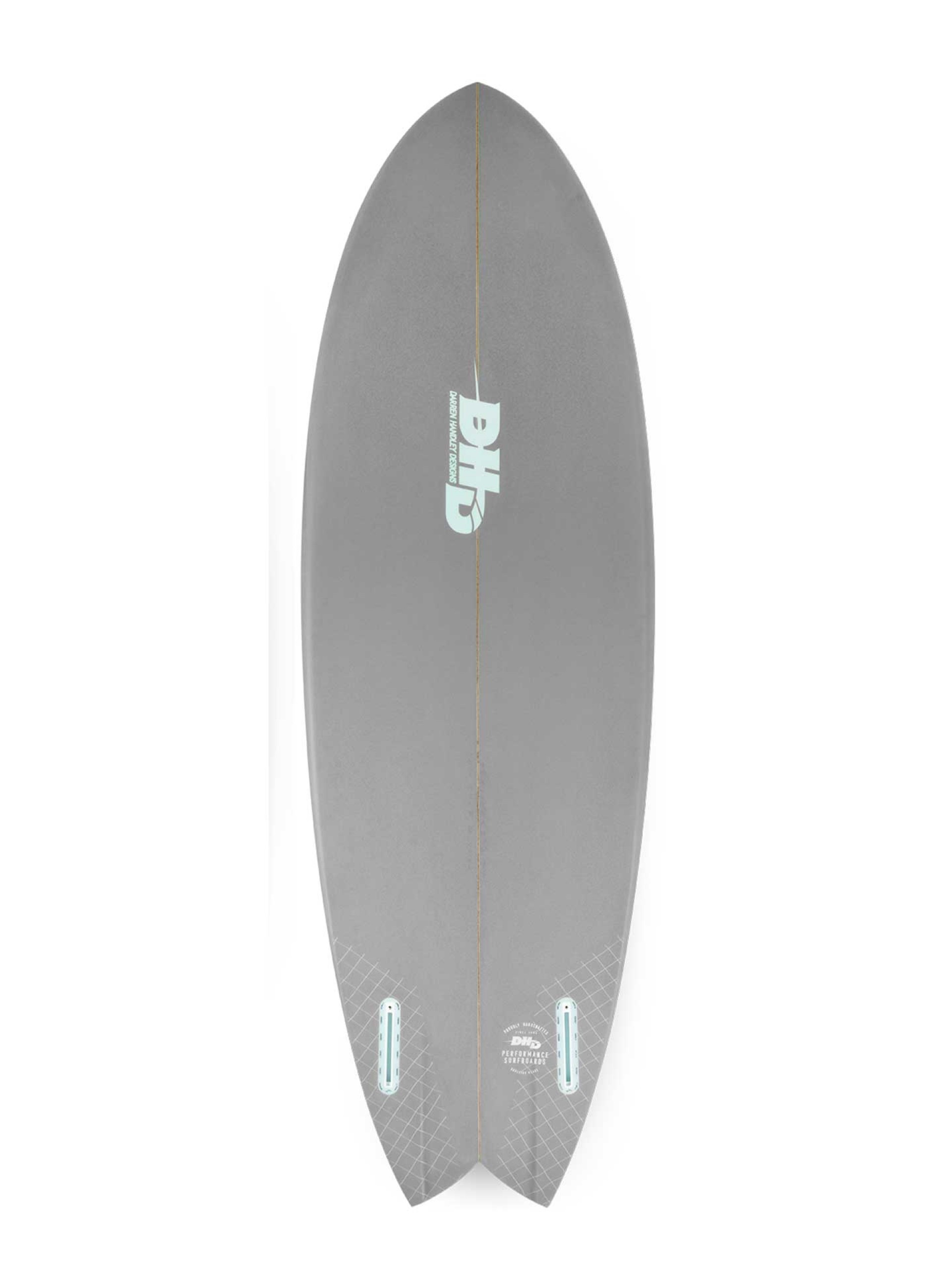 DHD Mini Twin 2 5'3" FCS II Surfboard