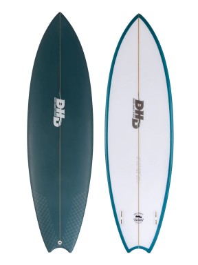 DHD MF Twin 5'8" Futures Surfboard