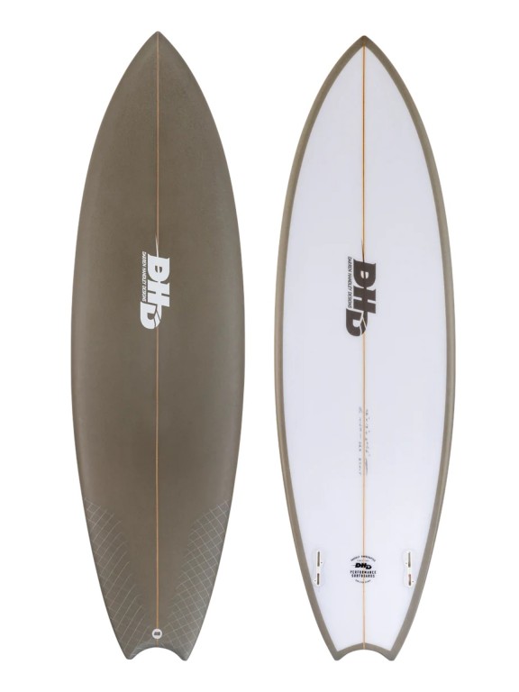 DHD MF Twin 6'0" Futures Surfboard