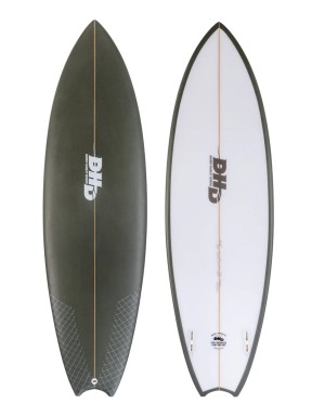 DHD MF Twin 6'2" FCS II Surfboard