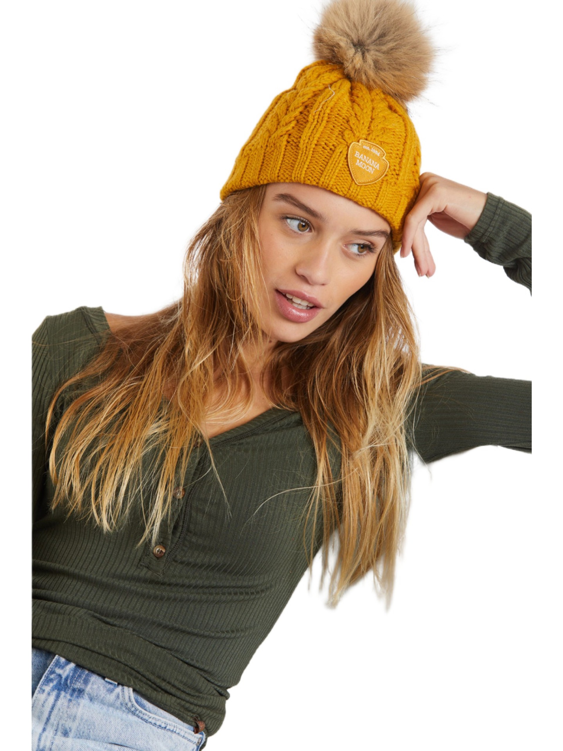 Gorro Banana Moon Dotto Lemonwood