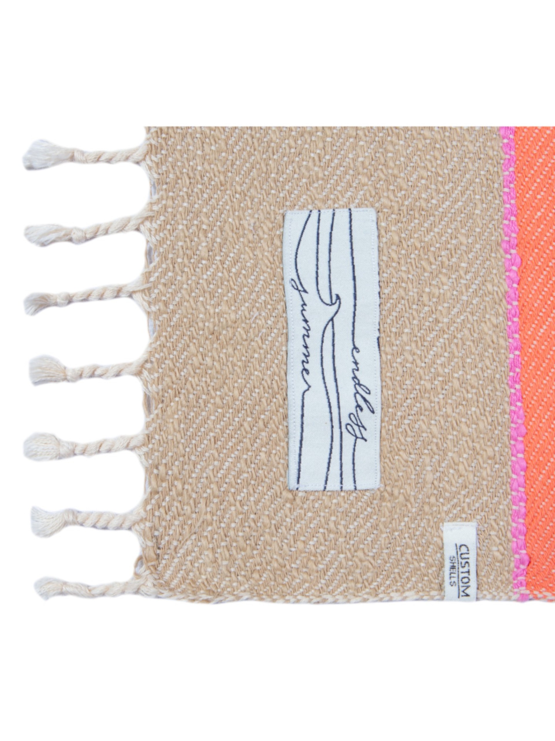 Custom Shells Drops Towel