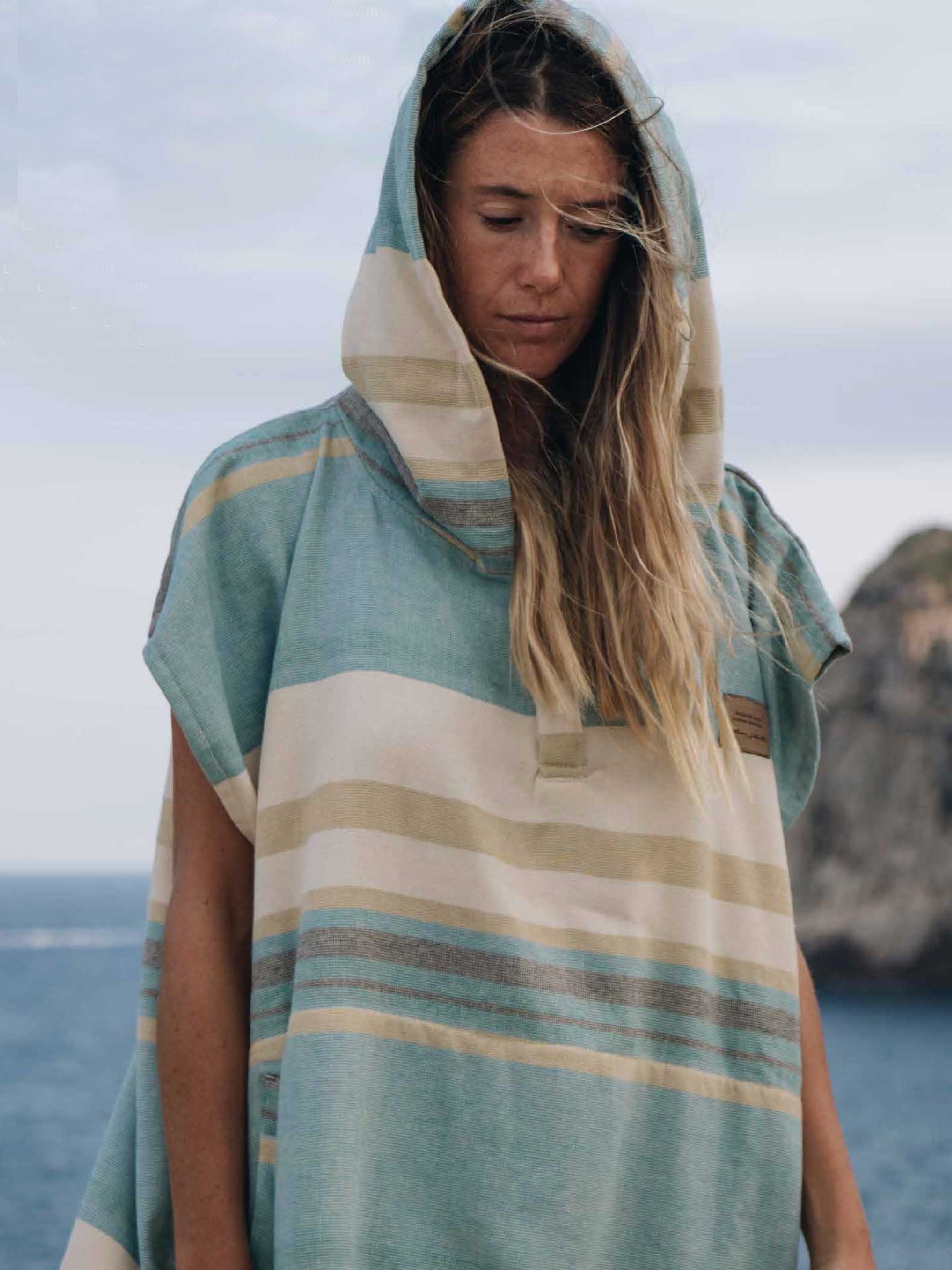 Toalha Custom Shells Dune Poncho Surf
