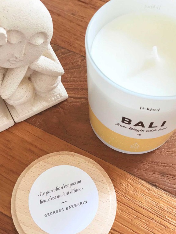 EQ Bali Bingin Scented Candle 190g EQ Bali Bingin Scented Candle 190g