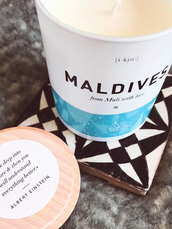 EQ Maldives Muli Scented Candle 190g EQ Maldives Muli Scented Candle 190g