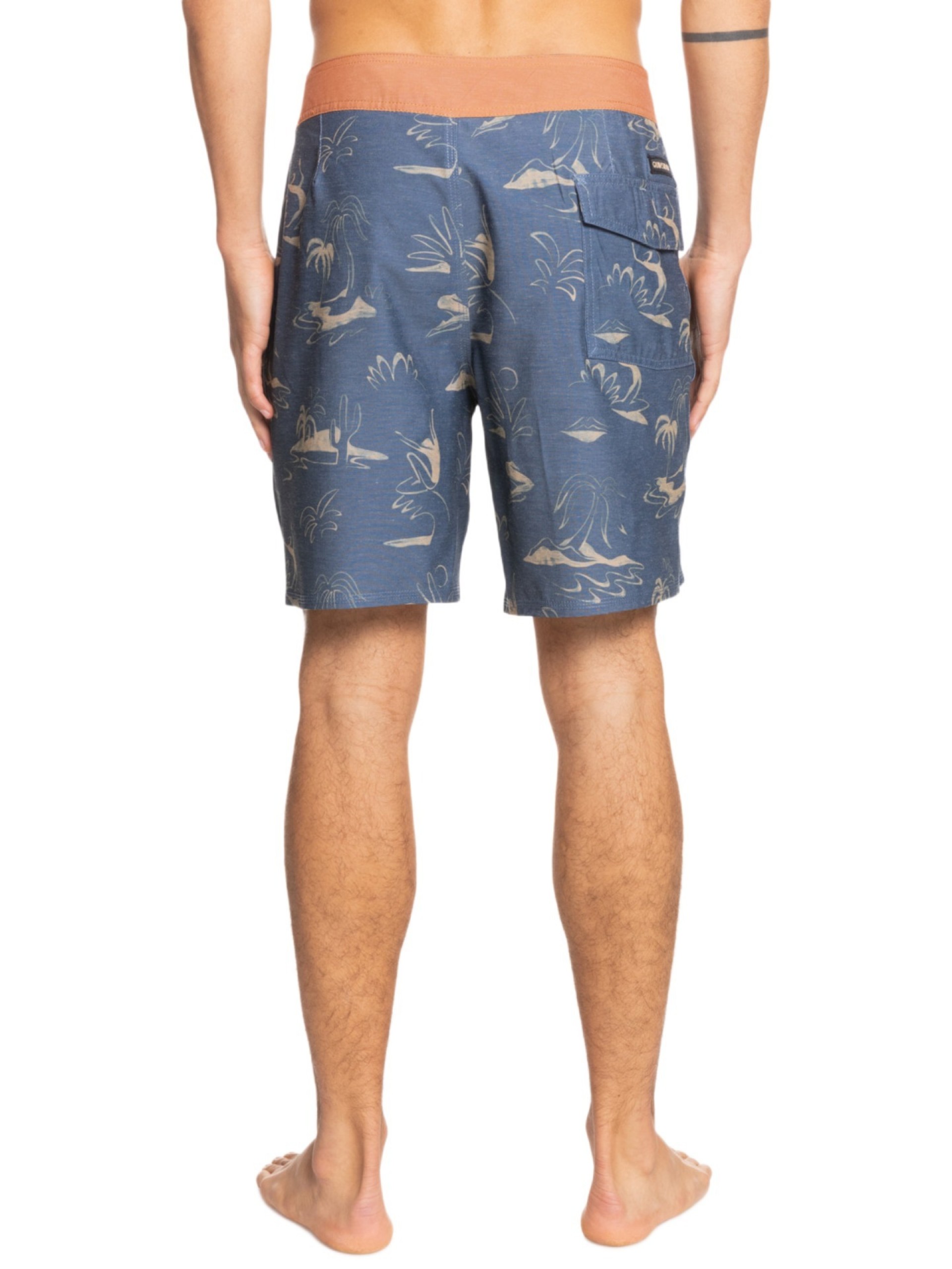 Calções de Banho Quiksilver HempStretch Endless Trip 18"