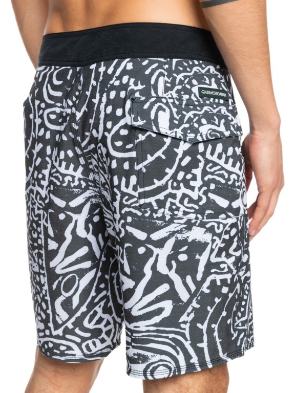 Calções de Banho Quiksilver HempStretch 69 18" Calções de Banho Quiksilver HempStretch 69 18"