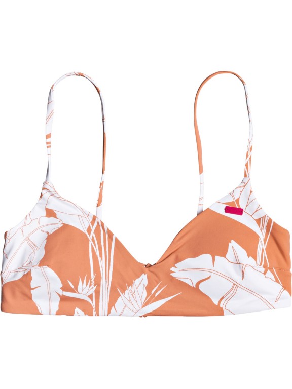 Biquíni Top Roxy Printed Beach Athletic Triangle Biquíni Top Roxy Printed Beach Athletic Triangle