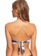 Roxy Printed Beach Moulded Bandeau Bikini Top