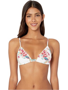 Roxy Lahaina Bay Tiki Triangle Bikini Top