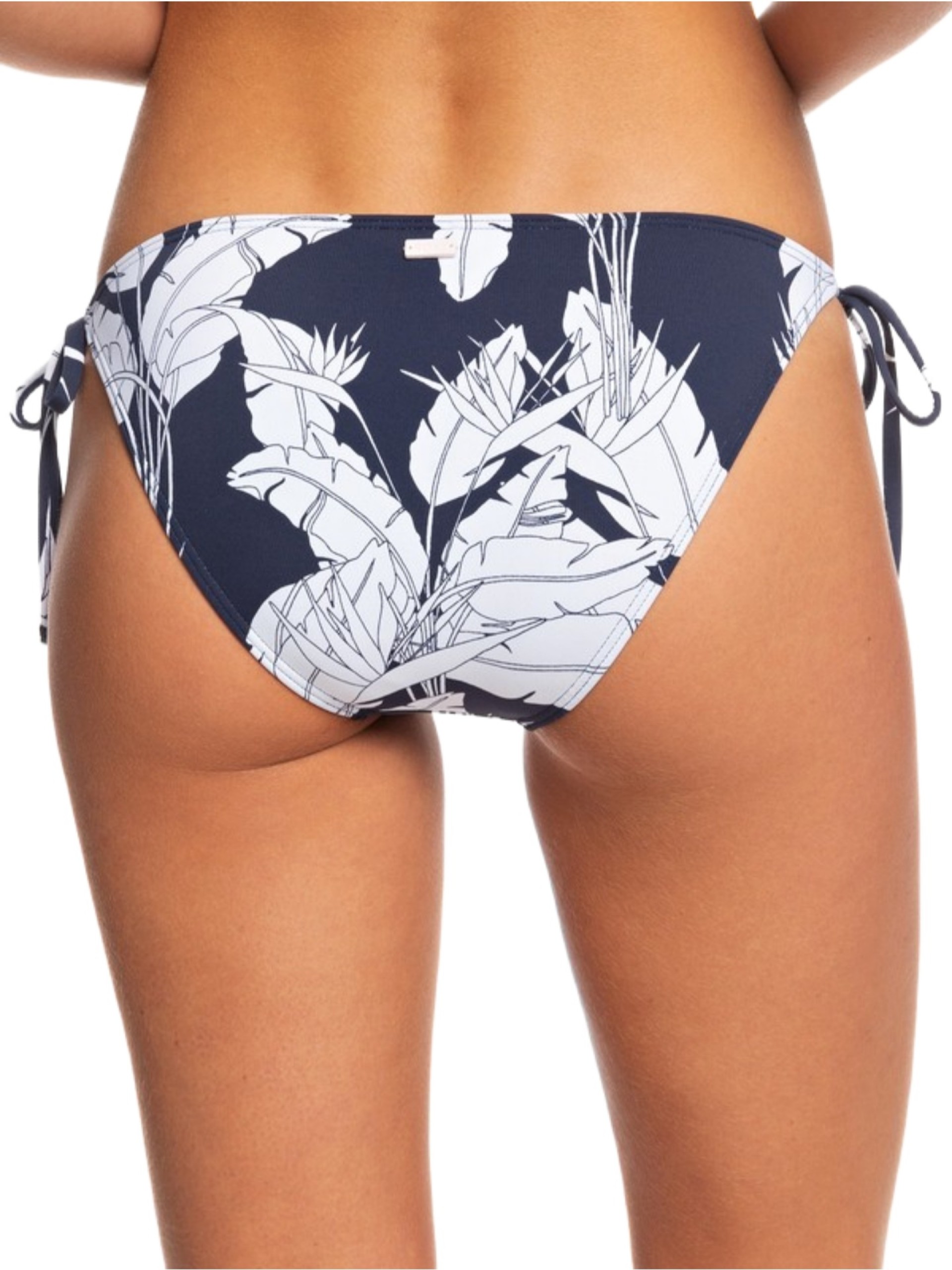 Roxy Printed Beach Tie-Side Bikini Bottom