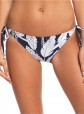 Roxy Printed Beach Tie-Side Bikini Bottom