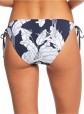 Roxy Printed Beach Tie-Side Bikini Bottom